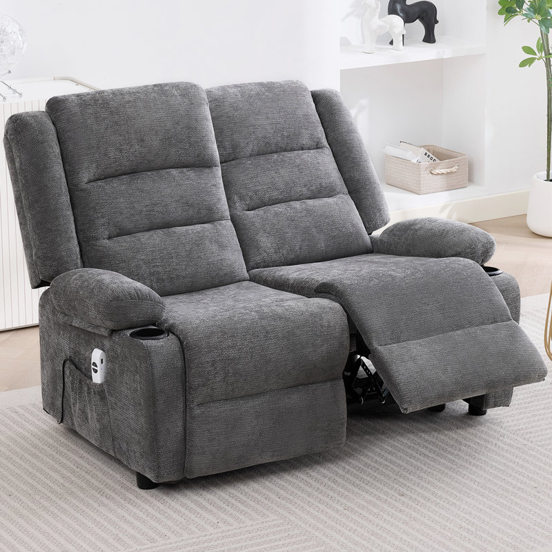 Fauteuil inclinable électrique 52 pouces, Gris chenille