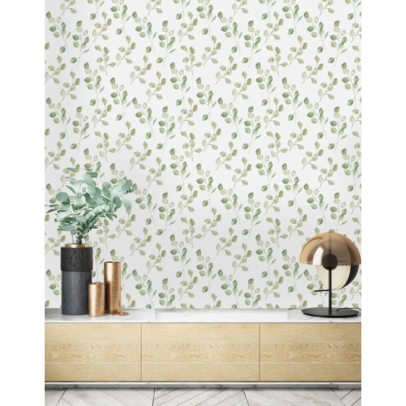 Rouleau de papier peint adhésif Ponderay, L 16,67 po x l 25 po