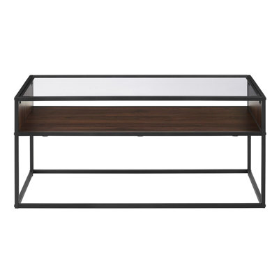 Frame Coffee Table with Storage