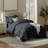 Bed-in-a-Bag Pinch Pleat Comforter Set with Bed Sheets & Down Alternative Pillows-115707322-115707311