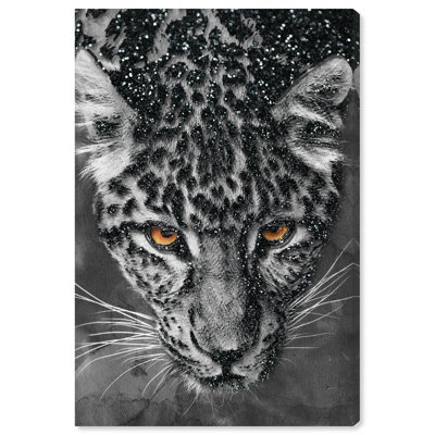 " Animals Leopard Spots Glitter Felines "