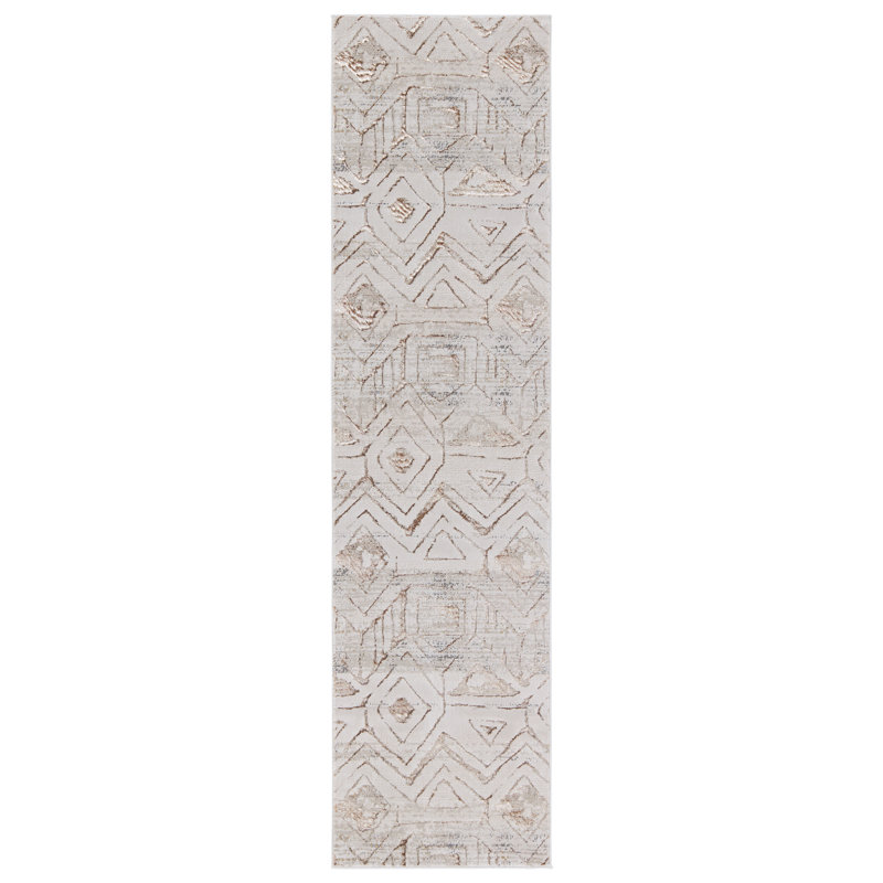Malilla Geometric Indoor Rug, Runner 2'2" x 8'