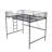 Loft Bed With Flat Rungs For Adults, Kids And Young Teens, No Box Spring Required-841722988-867625640