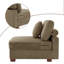 Upholstered Corduroy Armless-600771190