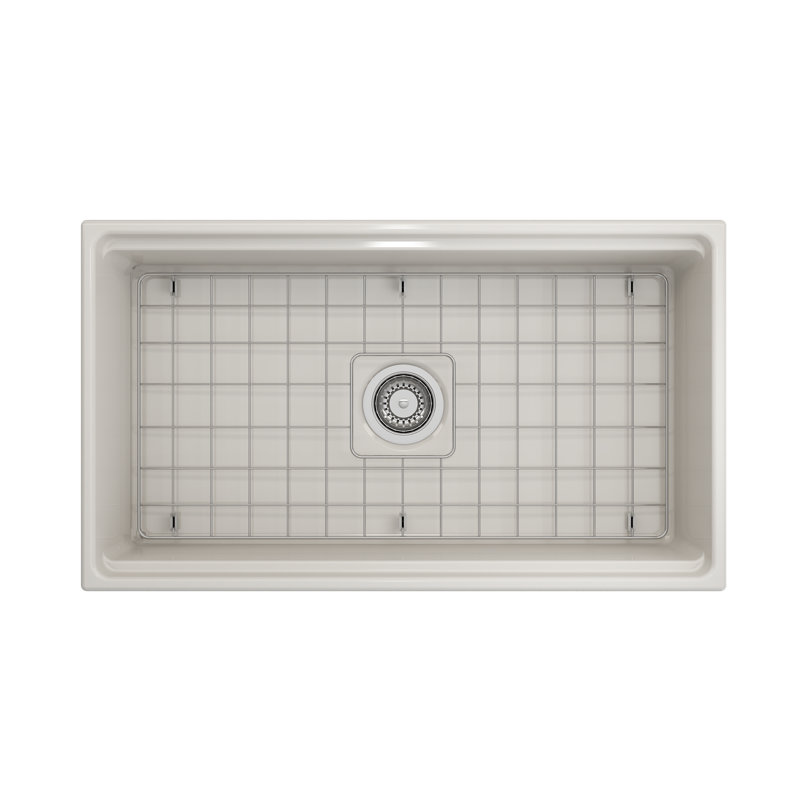Contempo 33'' L Kitchen Sink, Biscuit