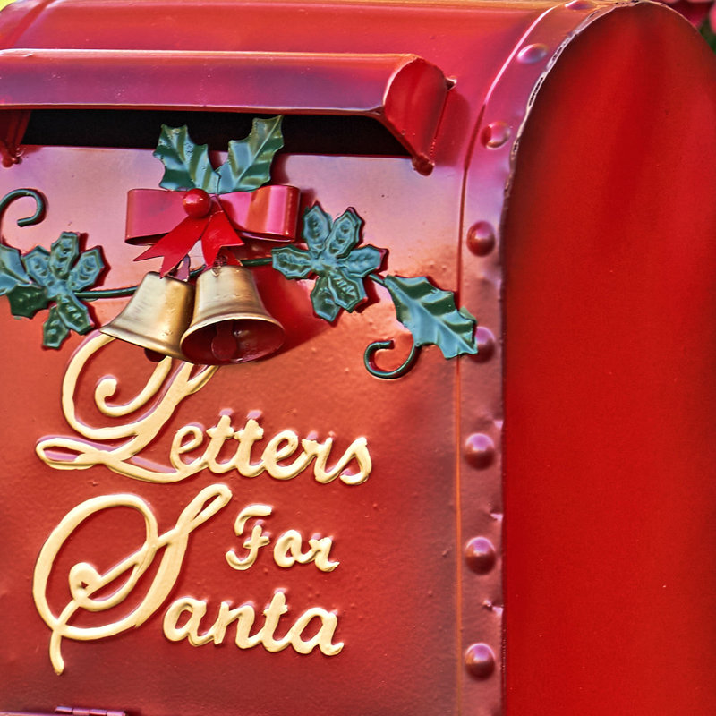 Petite boîte aux lettres de Noël «Letters To Santa»