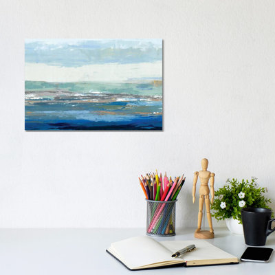 Big Wave - Wrapped Canvas Painting