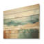 Minimalisme harmonique, paysage d'horizon - Minimalisme, art mural sur bois de pin naturel-474355310