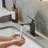Waterfall Single Hole Single-Handle Low-Arc Bathroom Faucet