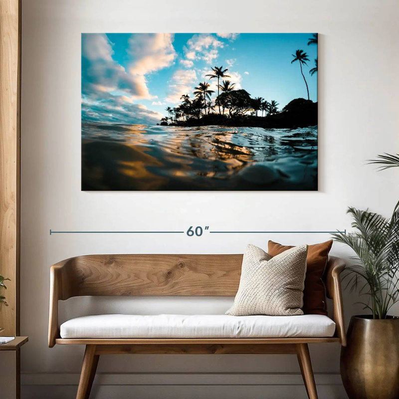 Gillard Maui, Hawaii, paysage marin, H 32 po x l 48 po