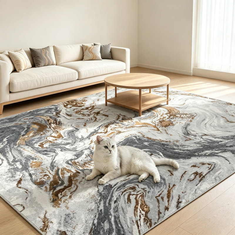 Rectangle 120 cm x 170 cm Area Rug
