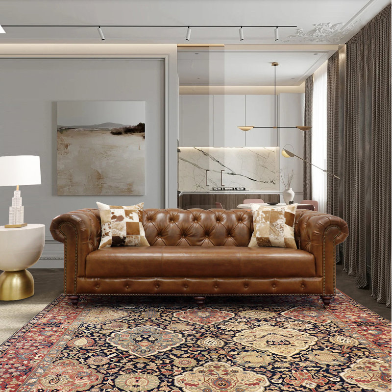 Kerman Hand Knotted Wool Oriental Area Rug, Rectangle 10' x 13'10"