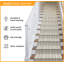 Stair Runner Striped Flatweave Area Rug-725246549