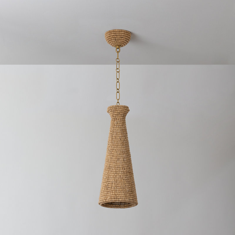 TALLMAN PENDANT, 20.25" H x 8" W x 8" D