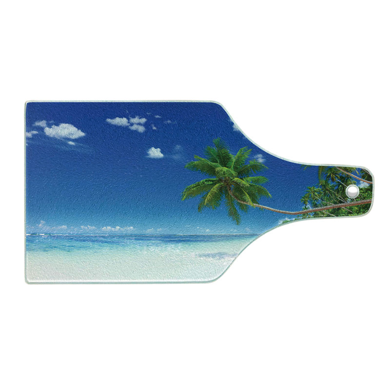 Planche à découper en verre trempé Ambesonne