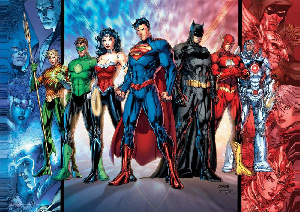 DC Comics Justice League 'Justice League' MightyPrint Wall Decor MightyPrint