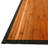 Trinidad Bamboo Slat/Seagrass Area Rug in Vintage Orange/Black-1613211688