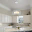 Lustre moderne 3 lumières blanc