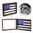 Wall Mounted Us Flag Coin Display Case