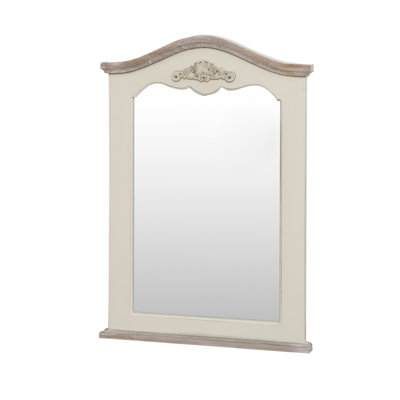 Circee Solid Wood Flat Wall Mirror