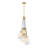 Jarmell - Light Steel Dimmable Tiered Chandelier-639557334-639557335