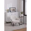 Fauteuil en sherpa de style moderne Mid-Century-12817472
