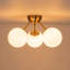 Plafonnier semi-encastré 3 lumières Spoutnik-92595567