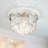 Livingon Clear Glass Flush Mount-1696942326
