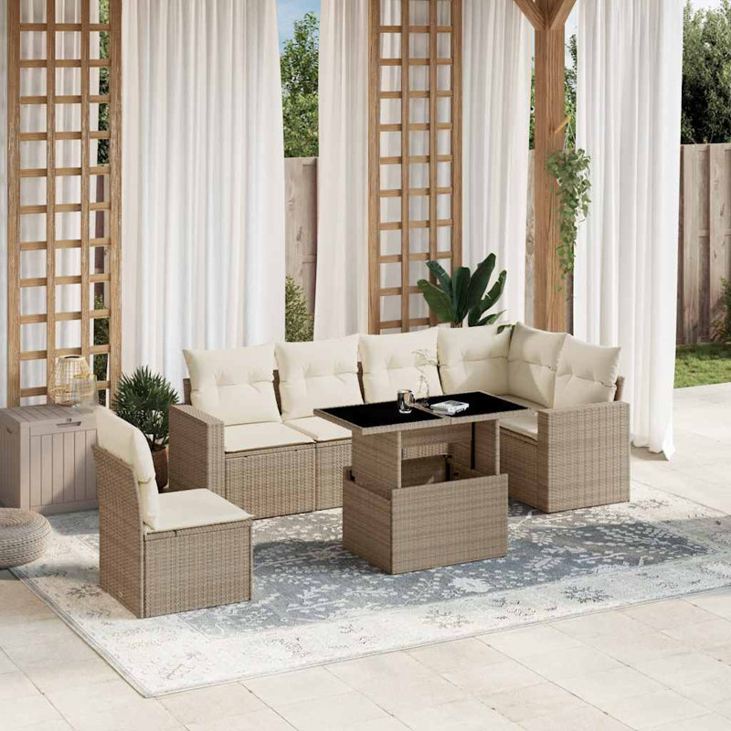 Ensemble de canapé de jardin Vidaxl