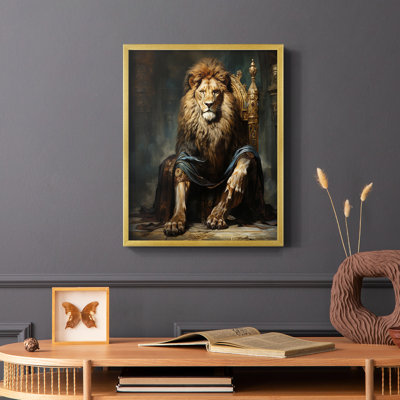 ANIMALS Series CLxxix - reproduction encadrée de qualité supérieure - prête à être accrochée - aucun clou requis