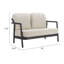 Causeuse beige