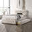 Callaislily Upholstered Platform Bed, Bed Frame With Trundle-591777968-581398757