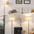 60'' Modern Floor Lamp with Shade-1671608701
