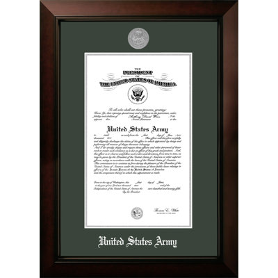 Army Certificate Legacy Picture Frame