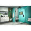 Ensemble de douche à charnière noir mat DreamLine Unidoor Plus l 42 po x P 34 3/8 po x H 72 po-132673043-132673162