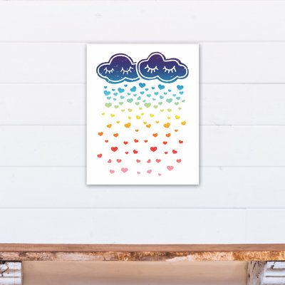 Art sur toile clouds Mariposa