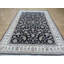Tapis oriental bleu marine en soie noué à la main 4 pi 7 po x 6 pi 10 po A6DC7714339E4A24B02EB56E1A611544