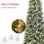 Arbre de Noël artificiel pré-éclairé enneigé-679207021
