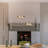 LED Pendant Light Brushed Brass Pendant Light Hallway Light Fixture