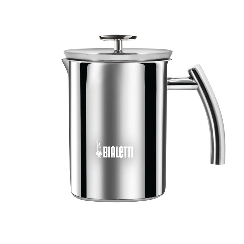 Bialetti Stainless Steel Manual Milk Frother