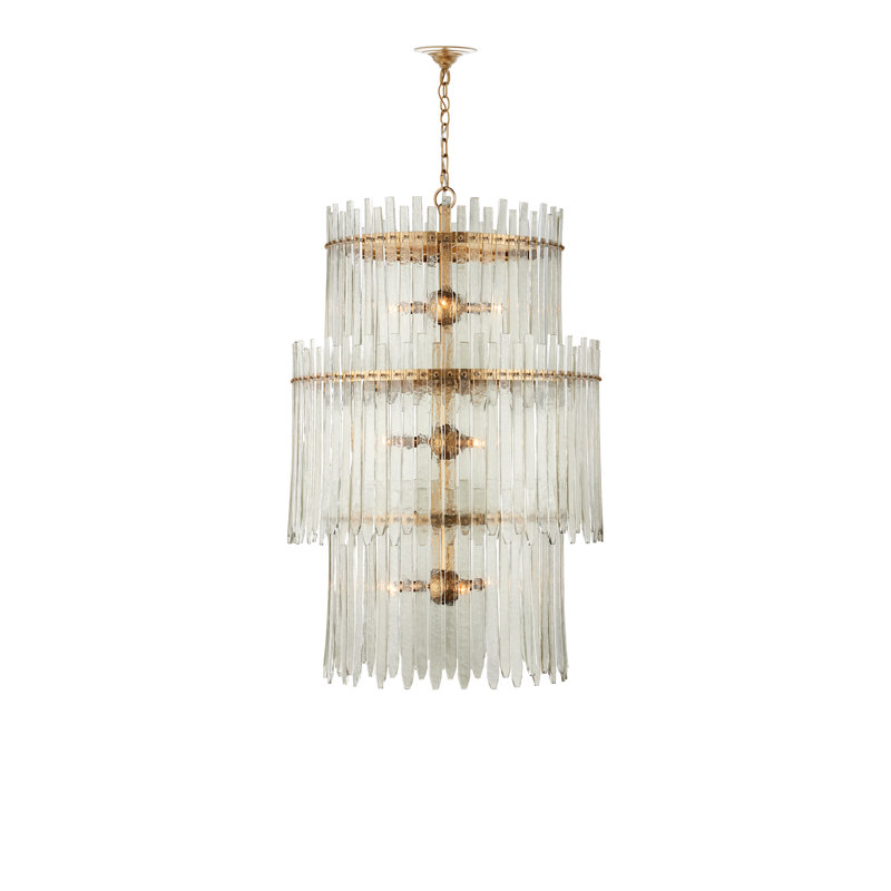 Electra 9 - Light Iron Chandelier