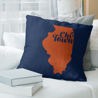 Linen Reversible Throw Pillow