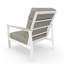 Fauteuil club d'extérieur en métal avec coussin Sunbrella Townsend-116488502