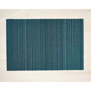 Chilewich Marbled Stripe Blue Doormat 24x36 + Reviews