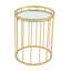 Ensemble de tables d'appoint en métal Beom