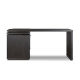 Weston Rotating Desk-Black Parawood