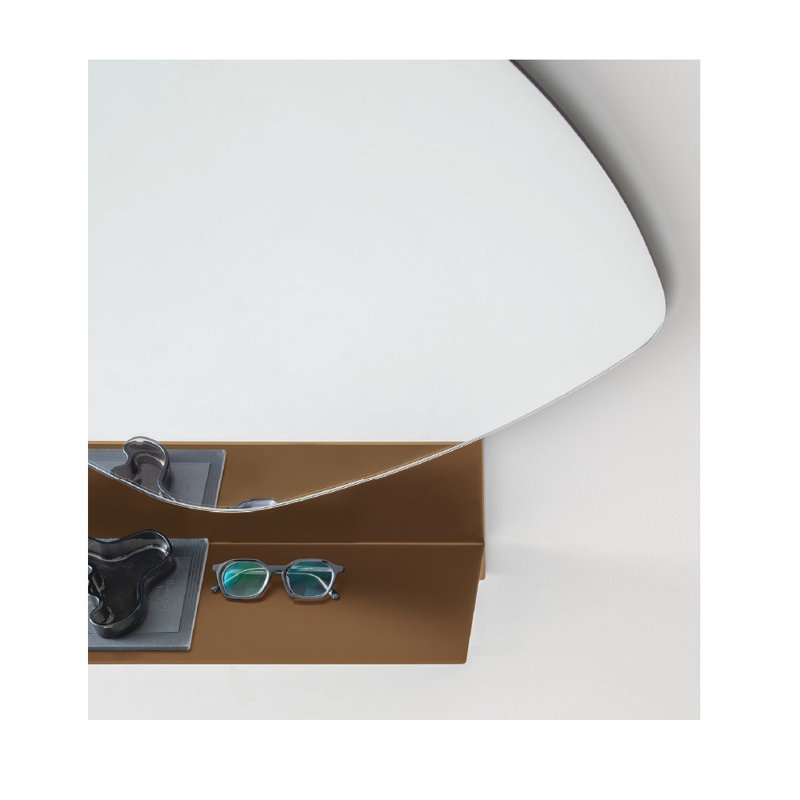 Dayqwan Trapezoid Mirror, Black