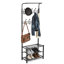 Hallway Coat Stand Steel Hall Tree with Shoe Storage-92423642