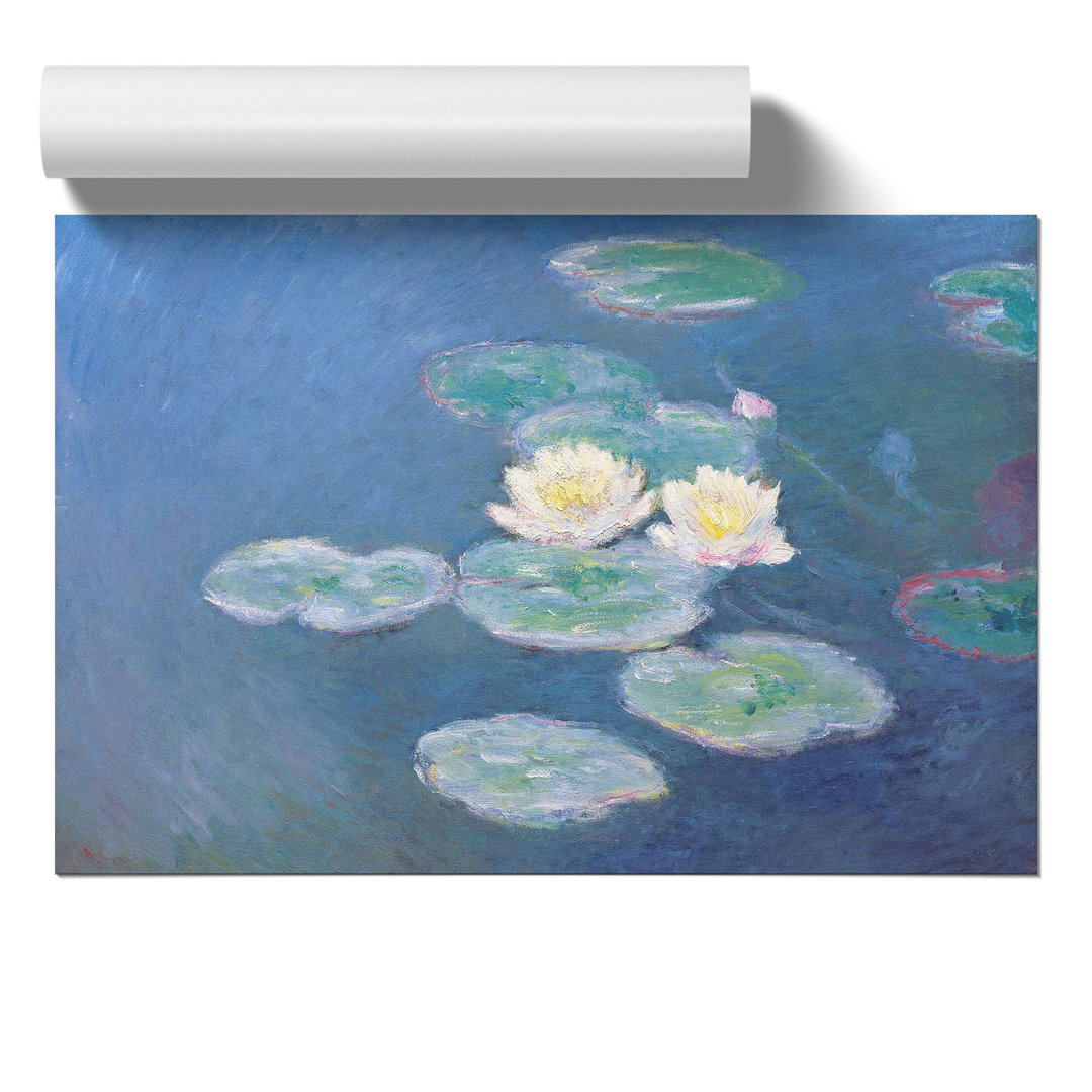 Water Lilies Lily Pond by Claude Monet - Frameless Print