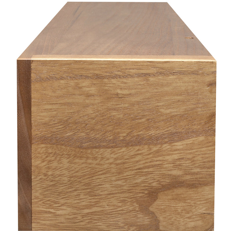 Aged Classic Fireplace Mantel Shelf, 60", Oak Wood